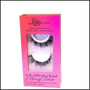 Lilly Lashes Money Maker Self Adhesive Band Faux Mink Reusable 3D New Sealed